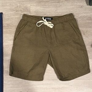 San Francisco Work Shirts Olive Green Shorts Size L